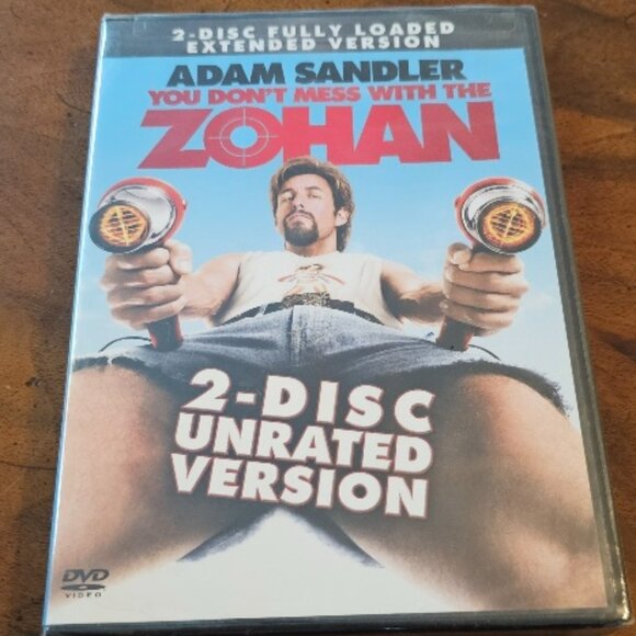 NEW SEALED Don't Mess With The Zohan DVD ~ SHIPS FROM USA NOT A DROP-SHIP SELLER - Picture 1 of 2